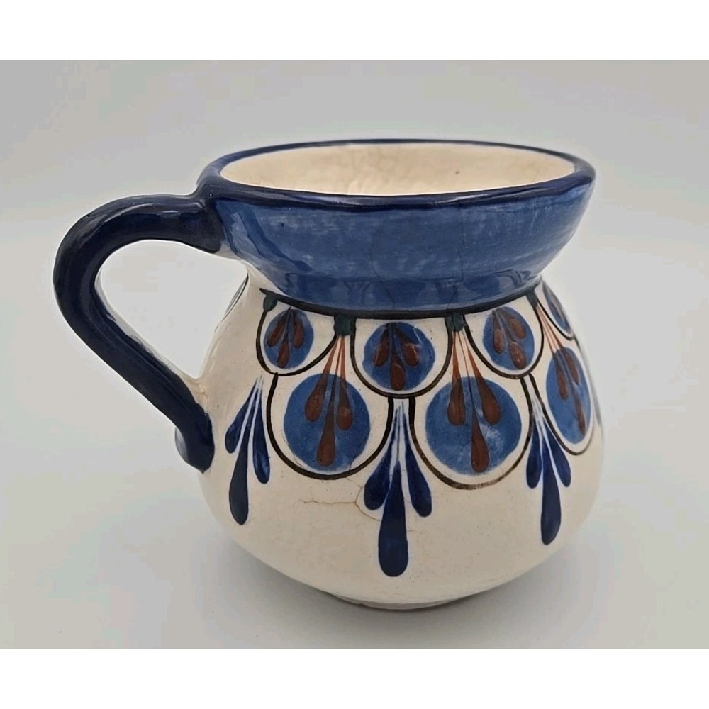 Ken Edwards Guate Mayan Pottery Coffee Tea Cup